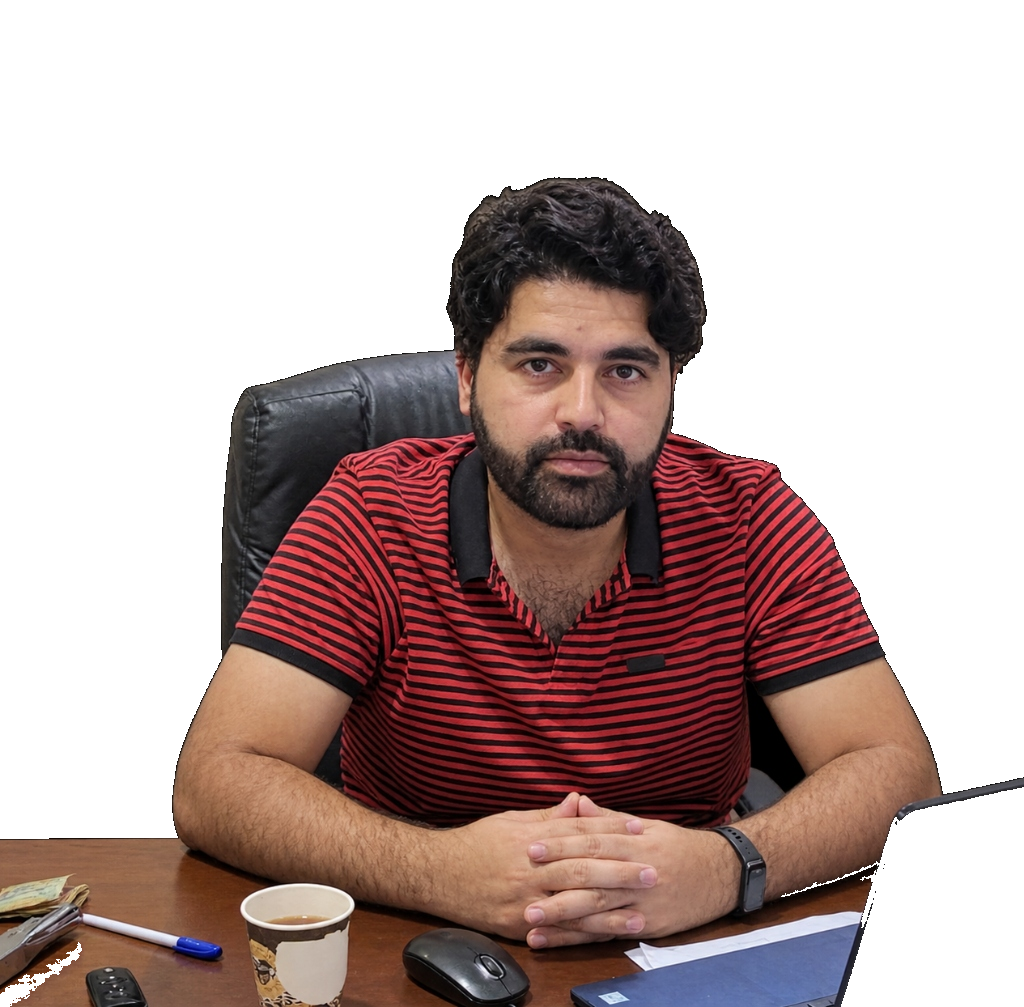 Nauman Shakeel at work